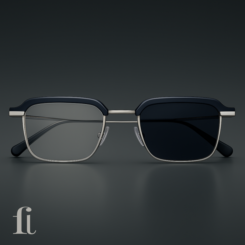 Lunettes photochromiques premium – design rectangulaire & protection lumière bleue