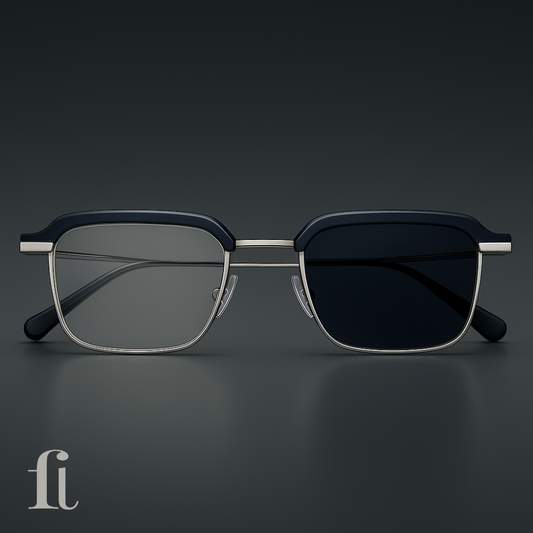 Lunettes photochromiques premium – design rectangulaire & protection lumière bleue