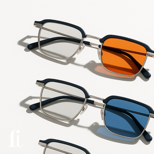 Lunettes photochromiques premium – design rectangulaire & protection lumière bleue