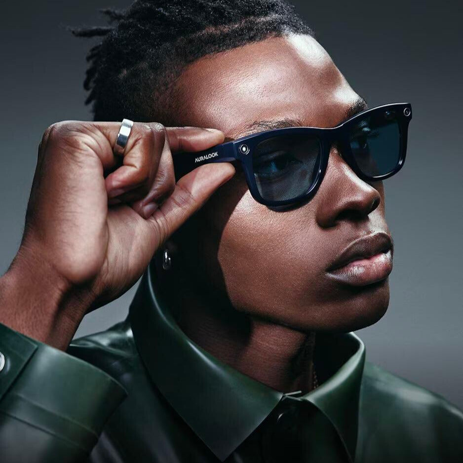 Lunettes Connectées Auralook – Caméra HD & Assistant IA